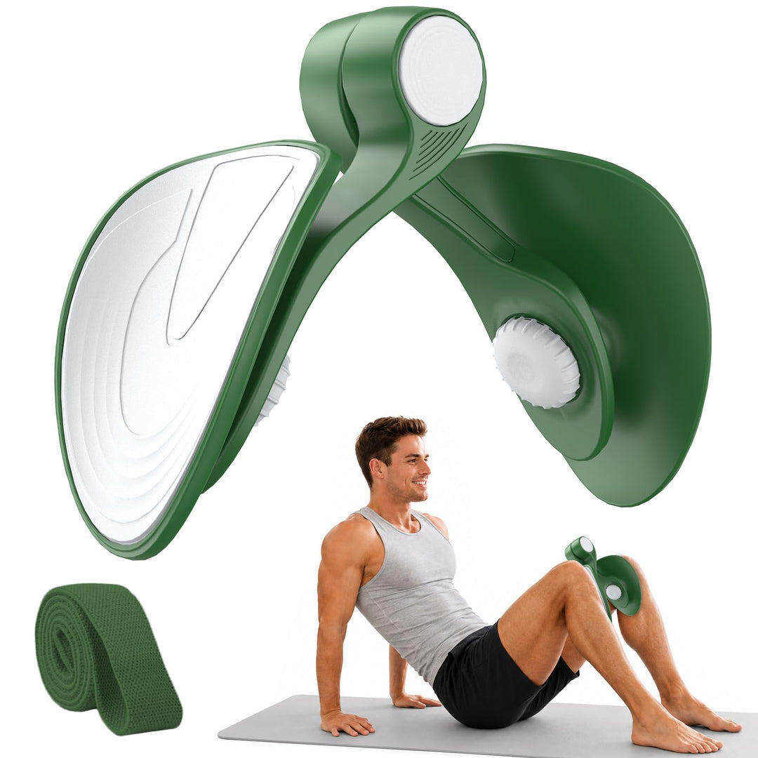 Oberschenkeltrainer 35lb Beckenboden Trainer Damen für Frau Beinpresse Po Trainer für Zuhause MäNner
