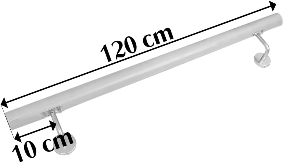 Buche Holz Handlauf Treppengeländer Geländer für Treppe Treppe Wandhandlauf Wand Treppe seitliche Mo