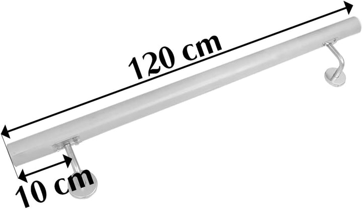 Buche Holz Handlauf Treppengeländer Geländer für Treppe Treppe Wandhandlauf Wand Treppe seitliche Mo