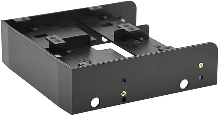 Festplatten-Einbaurahmen Set,Richer-R 5.25 Zoll auf 2.5/3.5 Zoll HDD / SSD Halterung Rahmen,Floppy-D