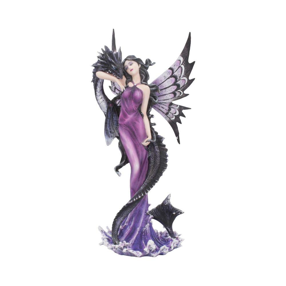 Nemesis Now Guardians Embrace Dekofigur, klein, 29 cm, Violett