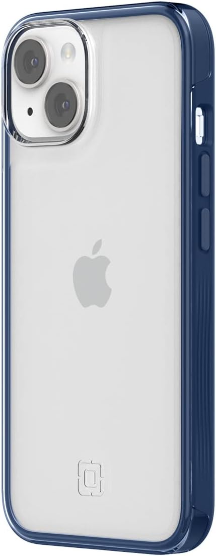 Incipio Organicore Clear Handyhülle für iPhone 14, Ozeanblau/Transparent, Ozeanblau/transparent