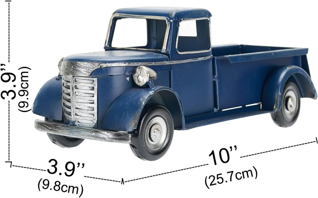 SOFFEE DESIGN 25,4 cm Collectible-Vehicles Classic Truck, Pick-up Modell Eisen Dekorationen, Sammler
