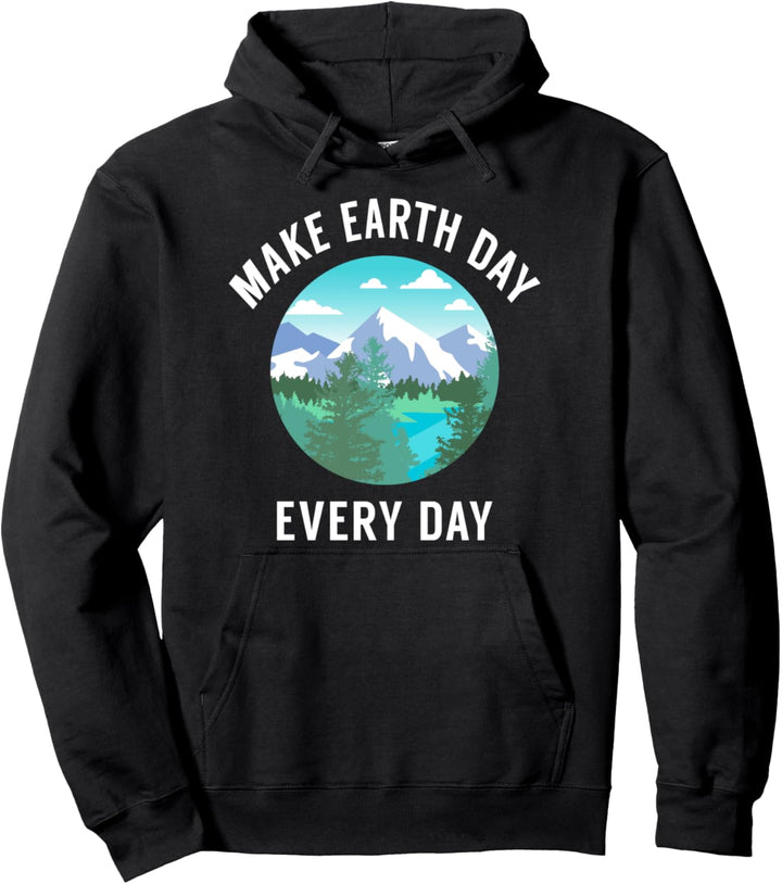 Machen Sie den Tag der Erde jeden Tag zur Wissenschaft Earth Pullover Hoodie