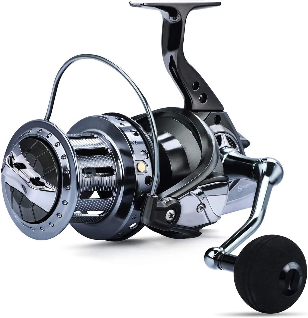 Sougayilang Spinning Reels 10000 Series Surf Fishing Reels,10+1 Stainless BB Ultra Smooth Powerful w