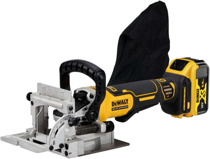 DEWALT - Lamellenfräse 18V XR Brushless + 2 Akkus 5Ah + Ladegerät + Koffer T-STAK - Dewalt - DCW682P