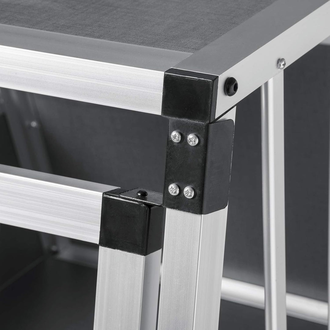 EUGAD Hundetransportbox Aluminium, Hundebox Auto Kofferraum für mittlere/kleine Hunde,Autotransportb