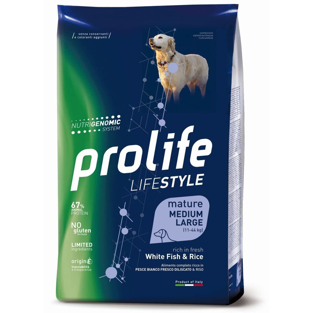 Prolife - Lifestyle Mature Medium/Large mit Fisch und Reis 12 kg