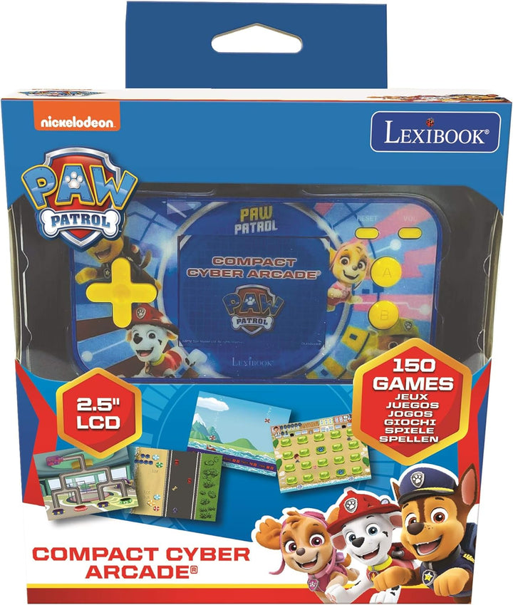 Lexibook JL2367PA Paw Patrol Helfer auf Vier Pfoten Chase Compact Cyber Arcade Tragbare Spielkonsole
