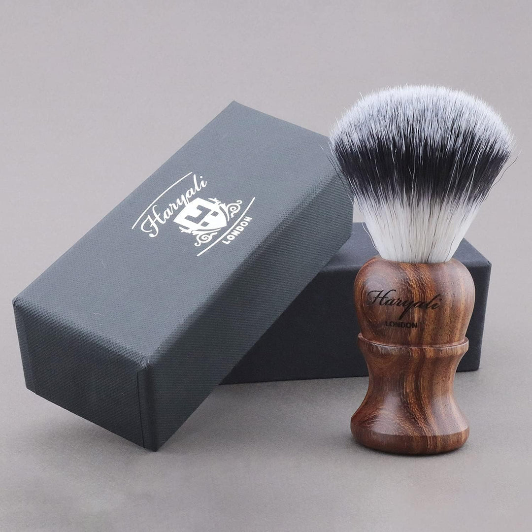 Haryali London Raiserhobel Set Herren, 6-in-1 Rasierer Set mit Rasierständer, Rasierer, Rasierpinsel