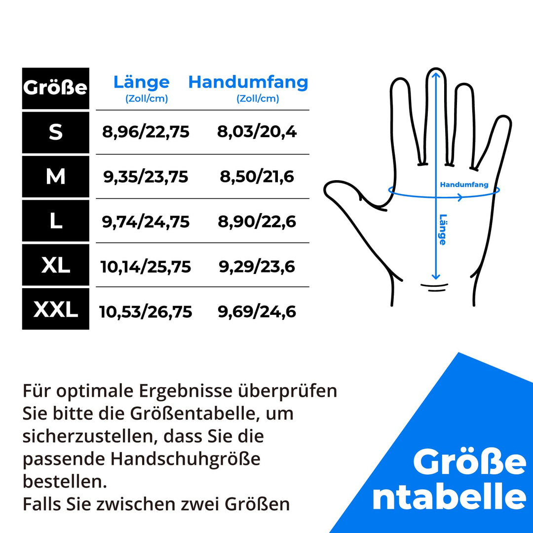 100% Waaserdichte Arbeitshandschuhe für Herren und Damen, 3 Paare, Arbeitshandschuhe Winter für kalt