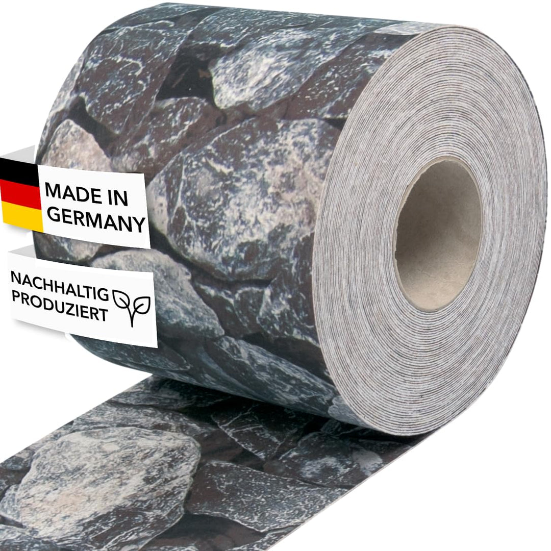 Zaundruck Sichtschutzstreifen Polyester - nachhaltiger Sichtschutz für Doppelstabmattenzaun - Motiv