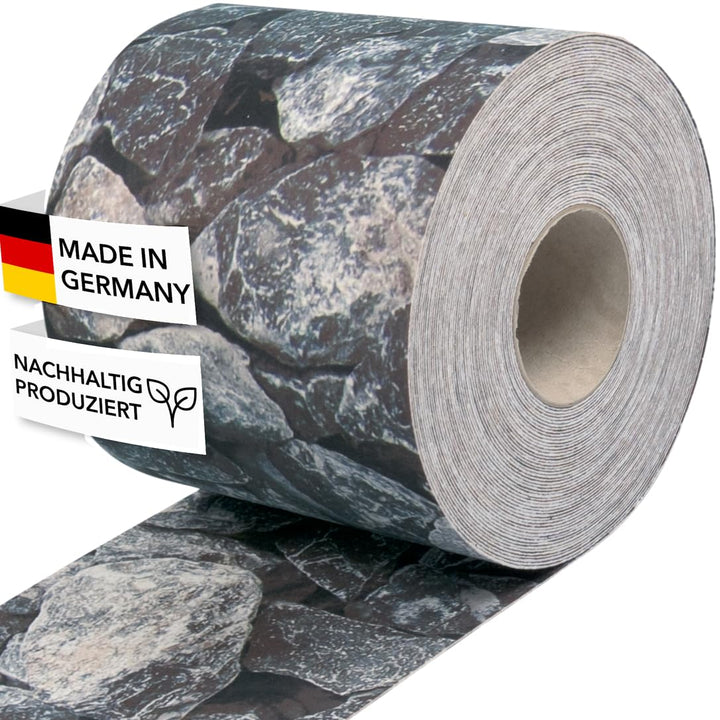 Zaundruck Sichtschutzstreifen Polyester - nachhaltiger Sichtschutz für Doppelstabmattenzaun - Motiv