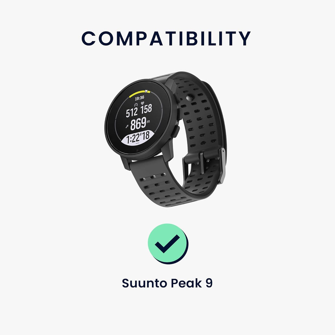 kwmobile USB Kabel Charger kompatibel mit Suunto Peak 9 Ladekabel - Smart Watch Ersatzkabel - Fitnes