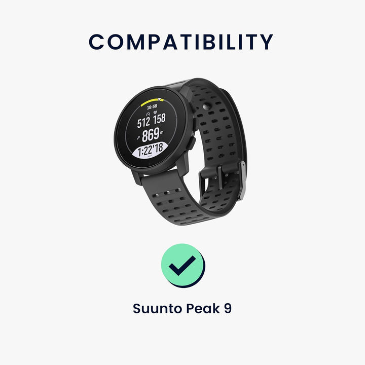 kwmobile USB Kabel Charger kompatibel mit Suunto Peak 9 Ladekabel - Smart Watch Ersatzkabel - Fitnes