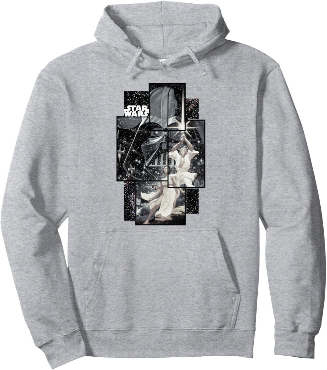 Star Wars Group Shot Square Photo Pullover Hoodie