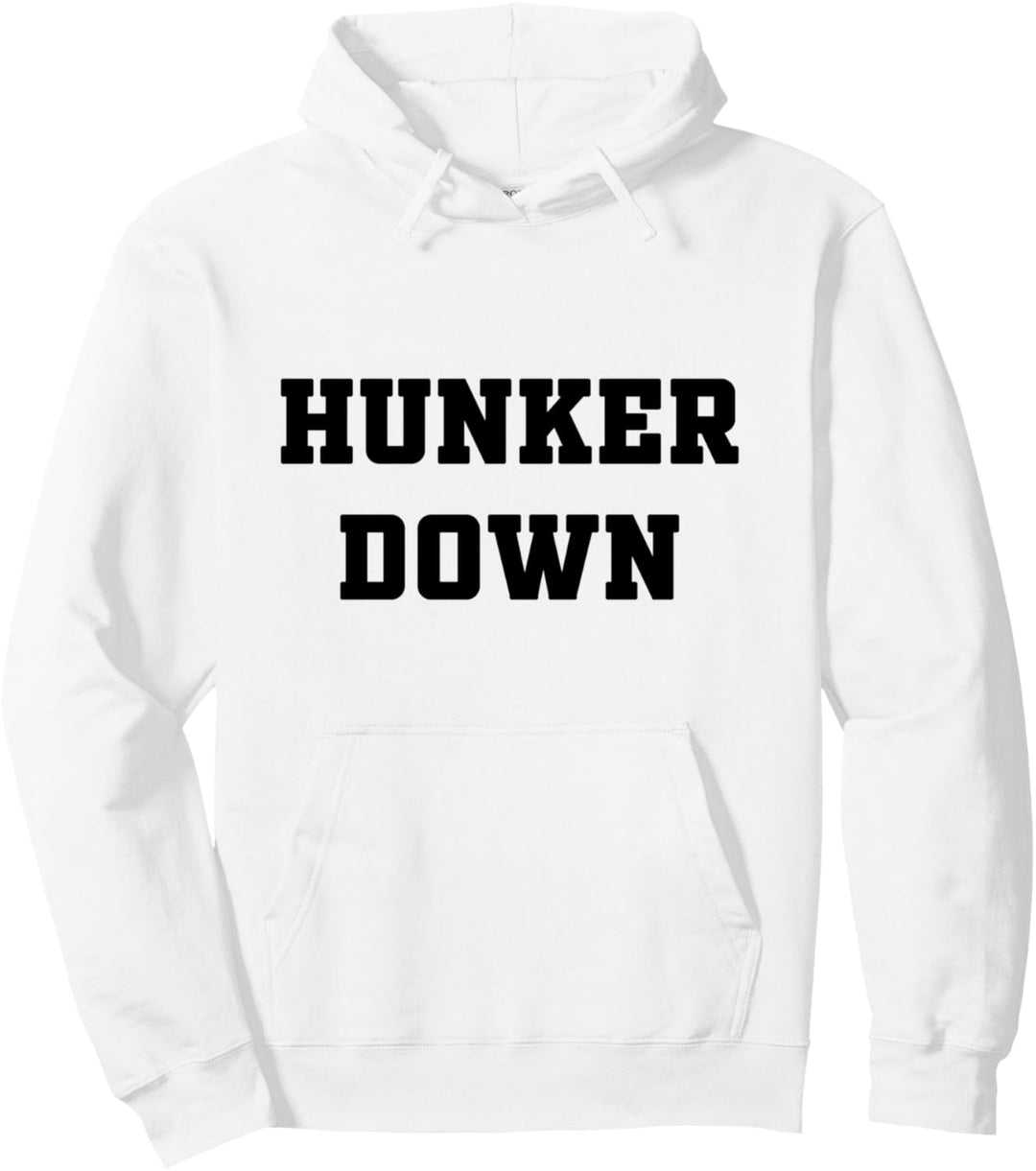 Hunker unten Pullover Hoodie