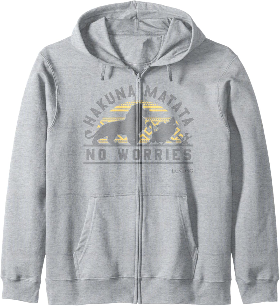 Disney Lion King Best Friends Hakuna Matata Silhouette Kapuzenjacke