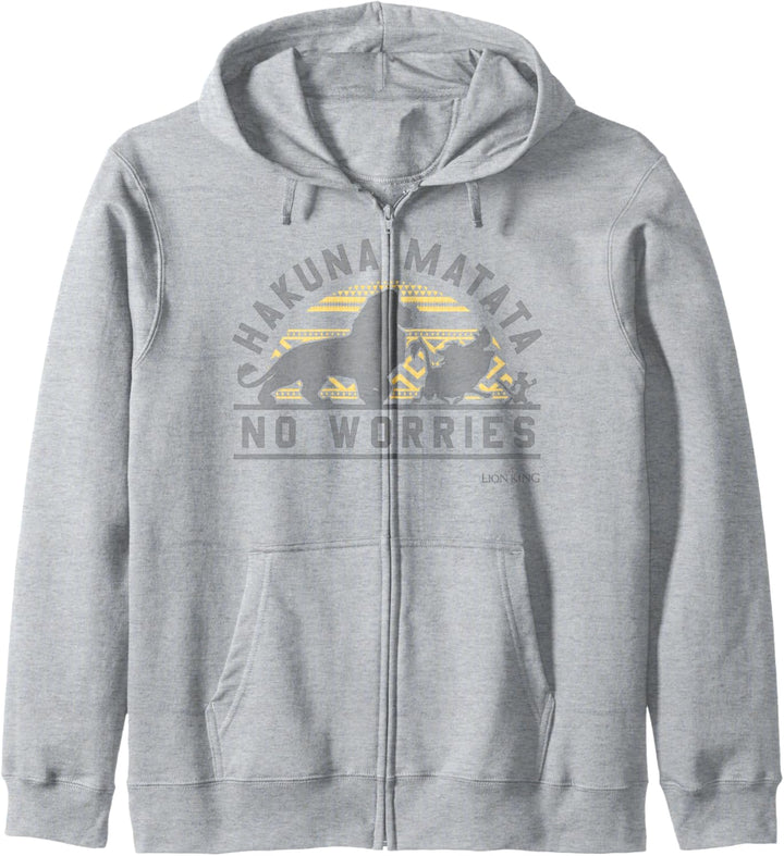 Disney Lion King Best Friends Hakuna Matata Silhouette Kapuzenjacke
