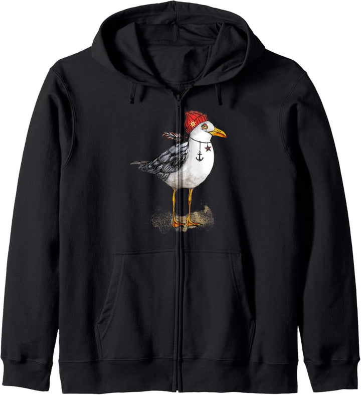 Freche Moewe Kapuzenjacke