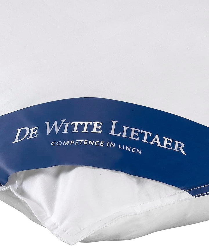 De Witte Lietaer 191666 Ducky Kopfkissen, Natur-Daunen, weiss, 60 x 60 cm