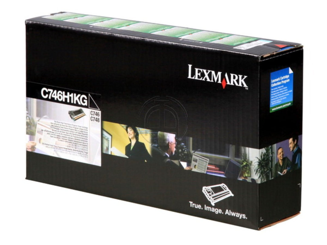 Lexmark C 746 DN (C746H1KG) - original - Toner schwarz - 12.000 Seiten