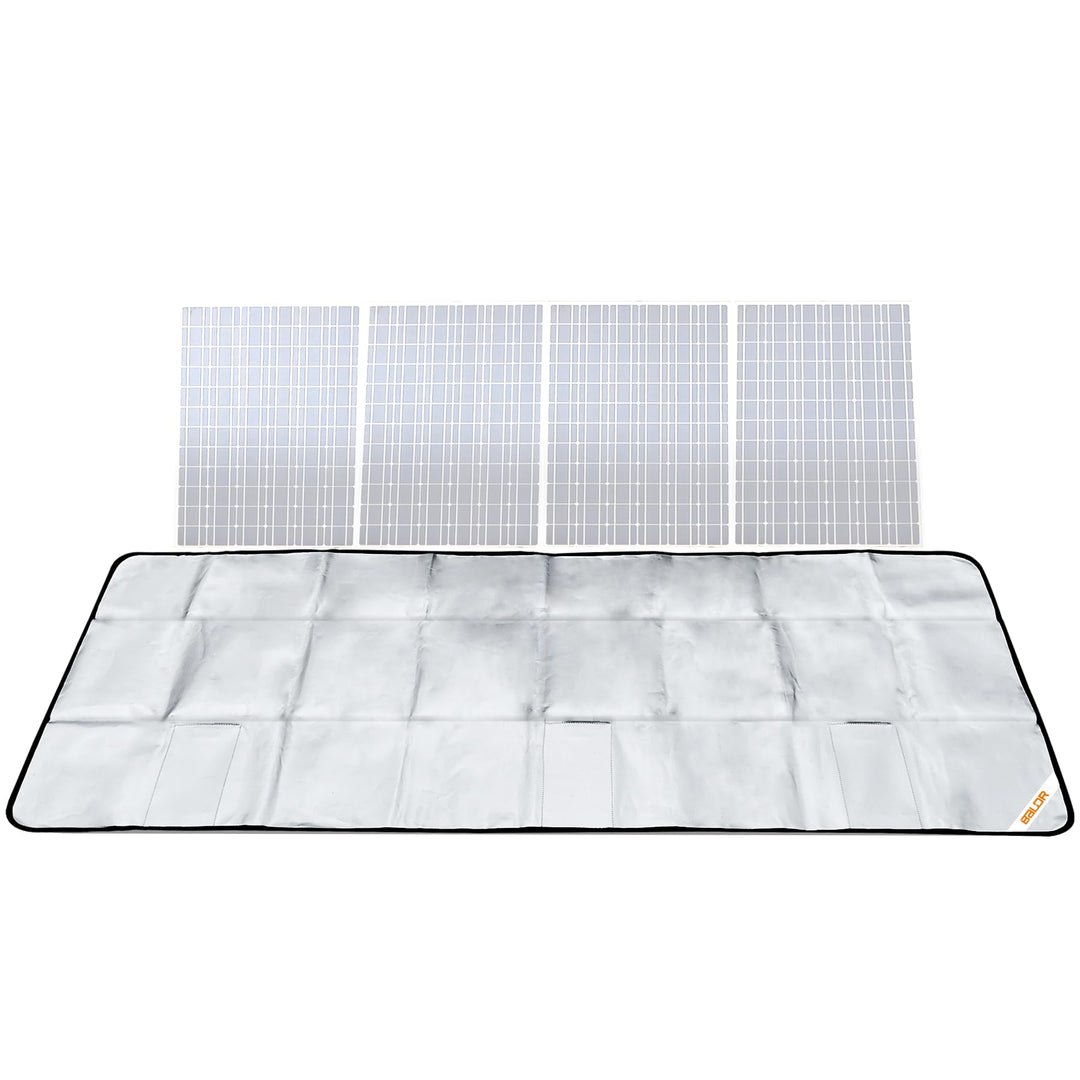 BALDR reflektierende Matte für Solarpanel, Steigern Sie die Stromerzeugung um bis zu 15%, wasserfest