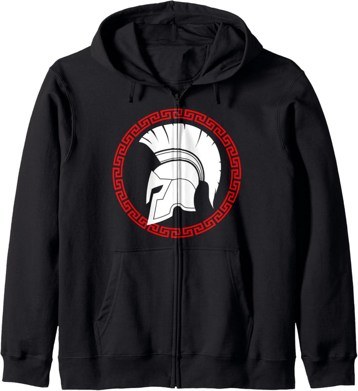 Sparta Spartaner Krieger Griechenland Geschenk Kapuzenjacke