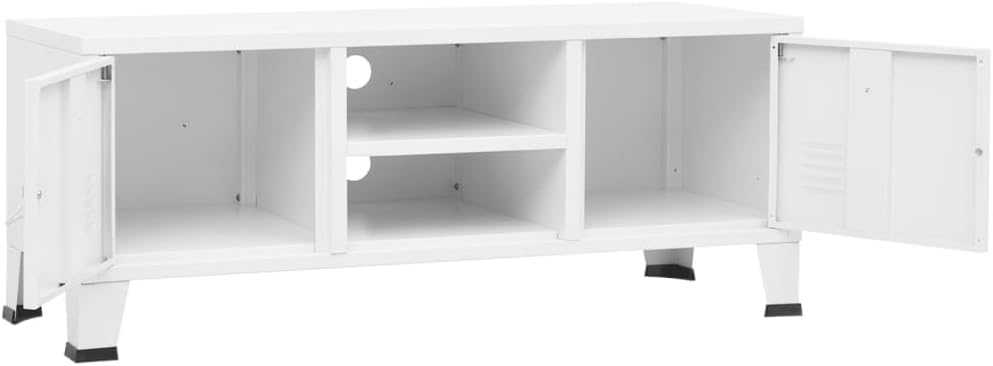 vidaXL TV Schrank Industrie-Stil Lowboard TV Möbel Tisch Board Sideboard Fernsehtisch Fernsehschrank