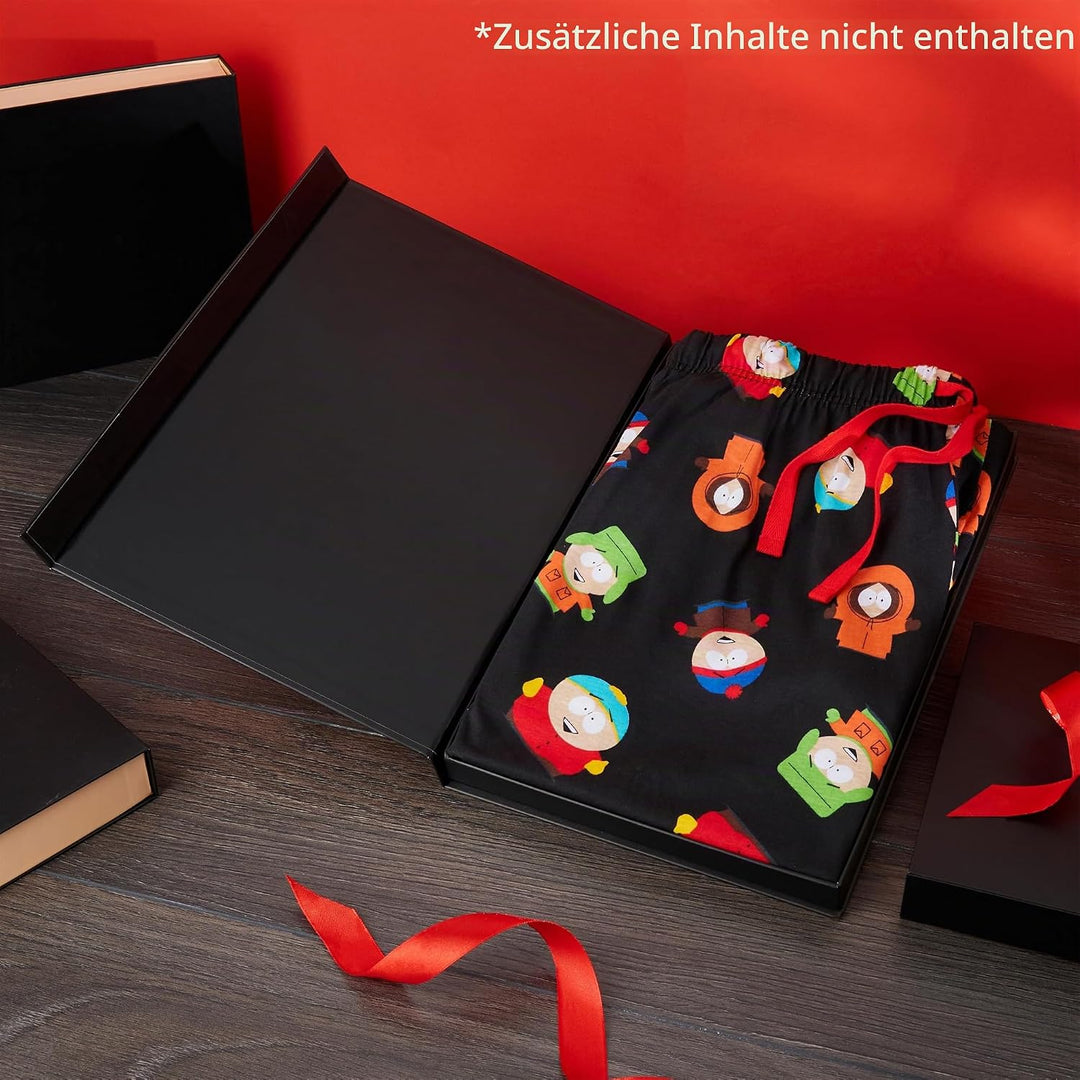 South Park Herren Lang Pyjamahose - bequemer Schlafanzug S Mehrfarbig, S Mehrfarbig