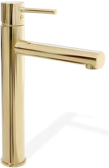 VBChome Waschbecken Gold + Armatur 41 x 35 x 15 cm Kleine Keramik Oval Waschtisch Handwaschbecken Au