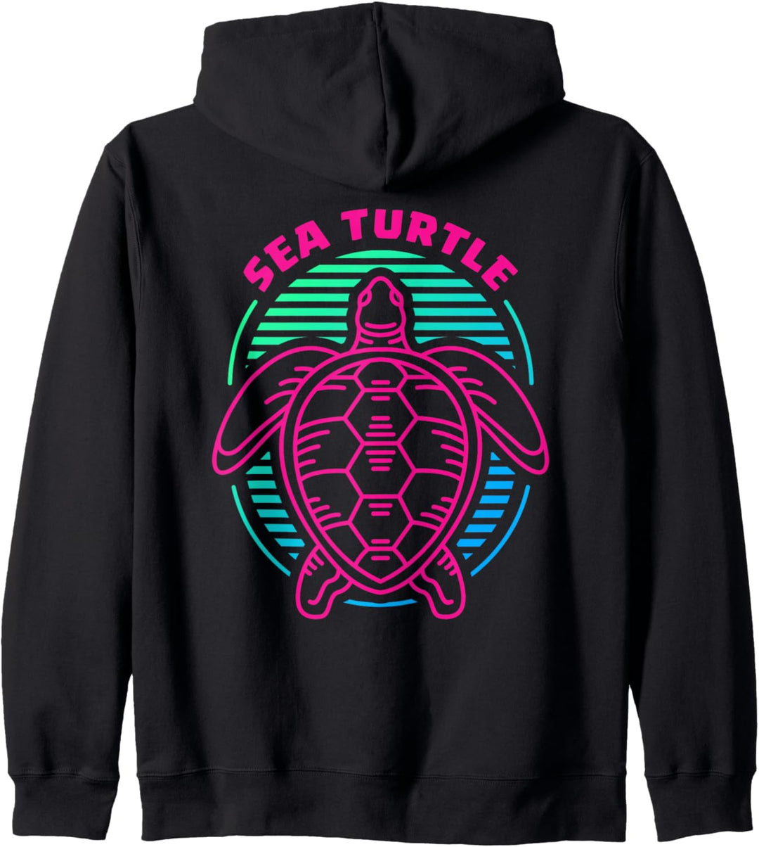 Meeres Schildkröte, Scuba, Tauchen Meer Kapuzenjacke
