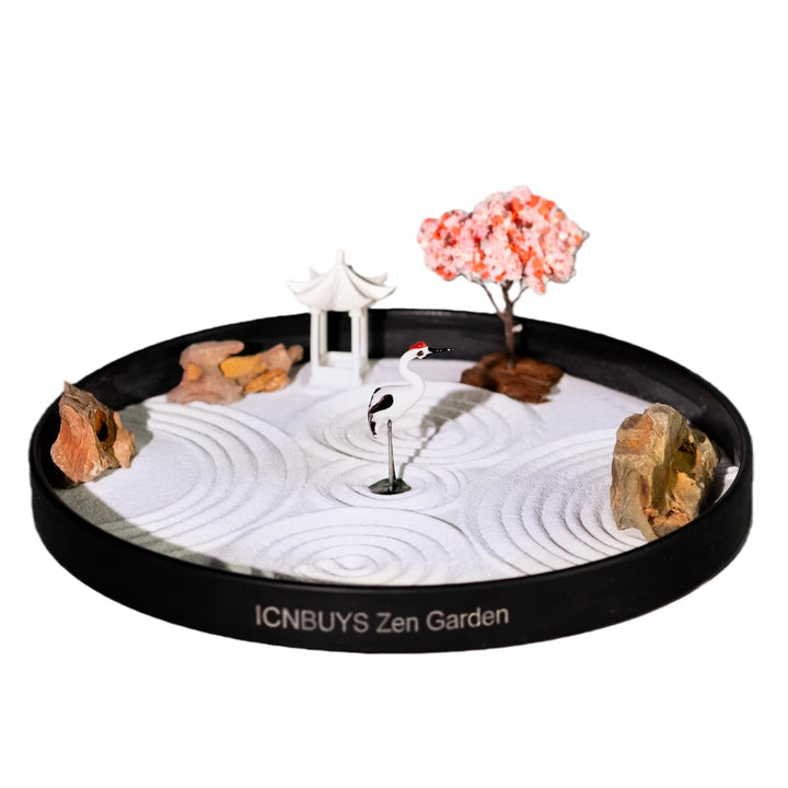 icnbuys Zen Garten Set Zubehör und Werkzeuge verschiedenen Auswahlmöglichkeiten DIY Eigenen Garten,