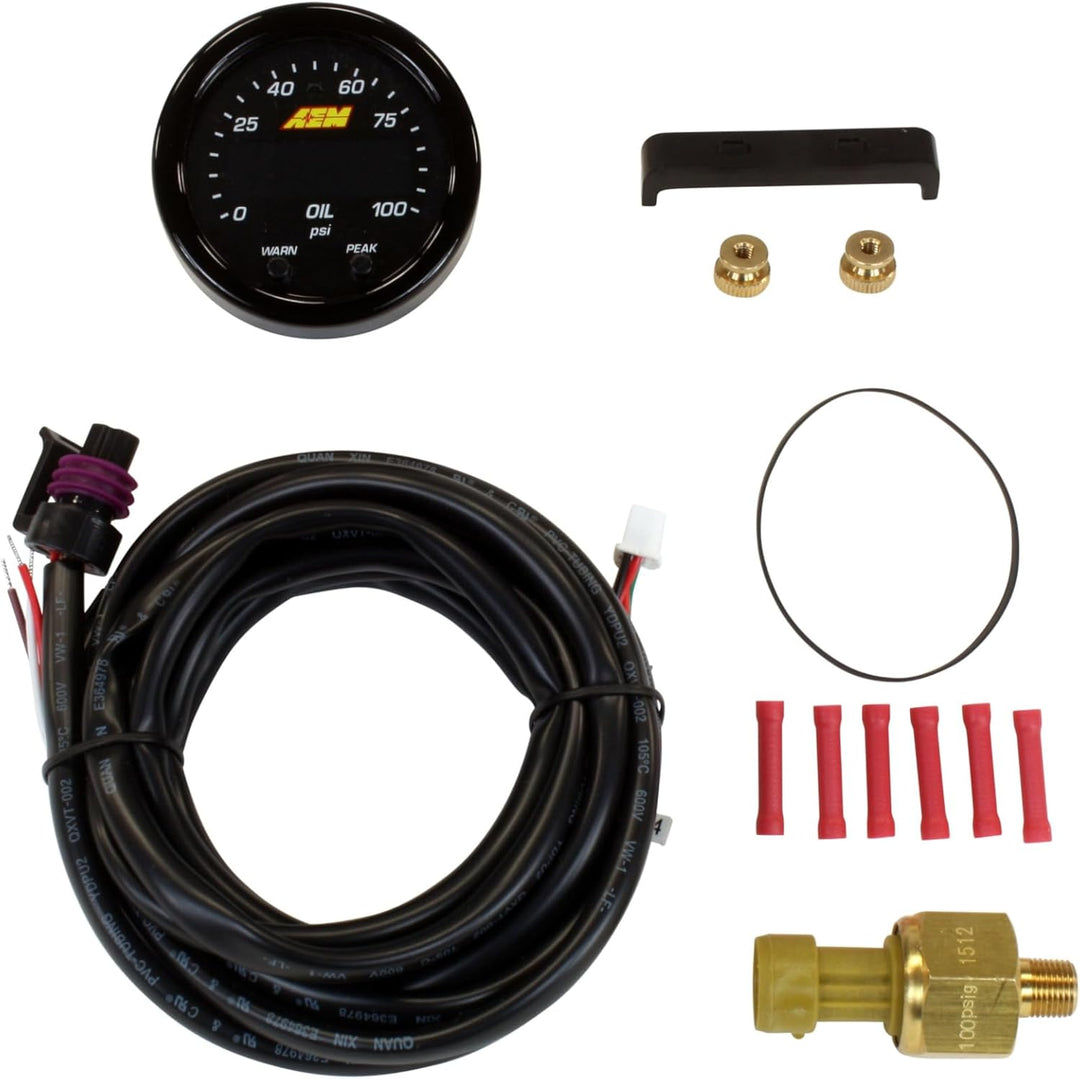 AEM 30-0301 X-Serie Öl-/Kraftstoffdruckmessgerät