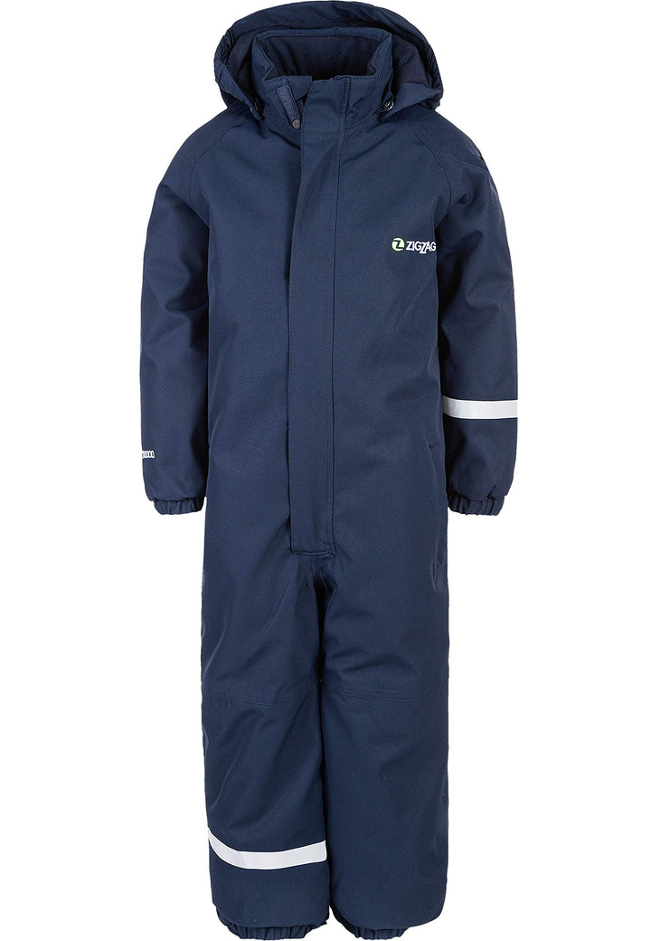 ZIGZAG Unisex Kinder Vally Schutzanzug 122-128 Navy Blazer, 122-128 Navy Blazer