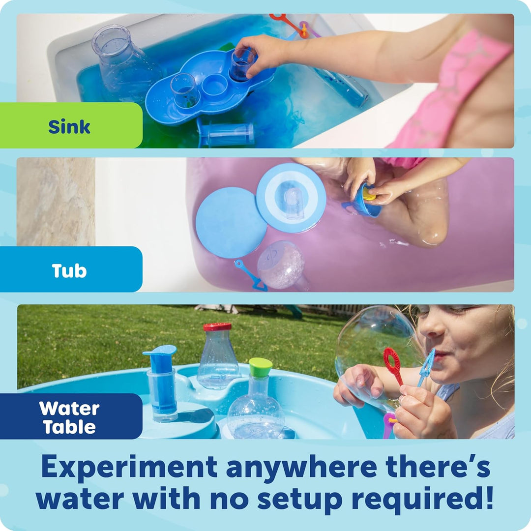 Learning Resources Splashology! Wasser-Experimentierkasten, ab 3 Jahren, Mint-Spielzeug für Kinder,