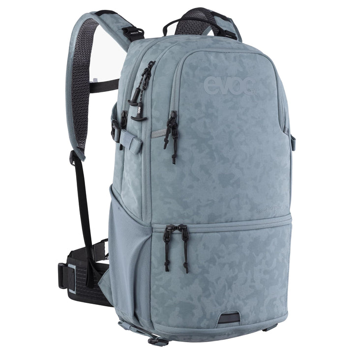 EVOC STAGE CAPTURE 16 Backpack, Wanderrucksack mit Fototasche (aufklappbares Kamerafach, Luftzirkula
