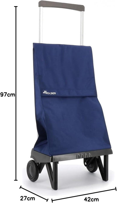 Klappbarer Einkaufstrolley Rolser Plegamatic MF 2 Räder - Klein, Klein