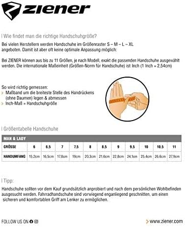 Ziener Erwachsene IMPORT multisport Funktions- / Outdoor-Handschuhe | winddicht, atmungsaktiv 8.5 sc