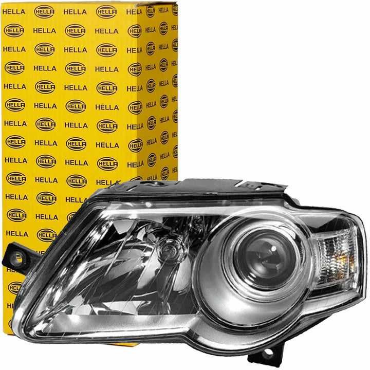 HELLA 1EL 247 014-021 DE/FF/Halogen-Hauptscheinwerfer - rechts - für u.a. VW Passat Variant (3C5) Re