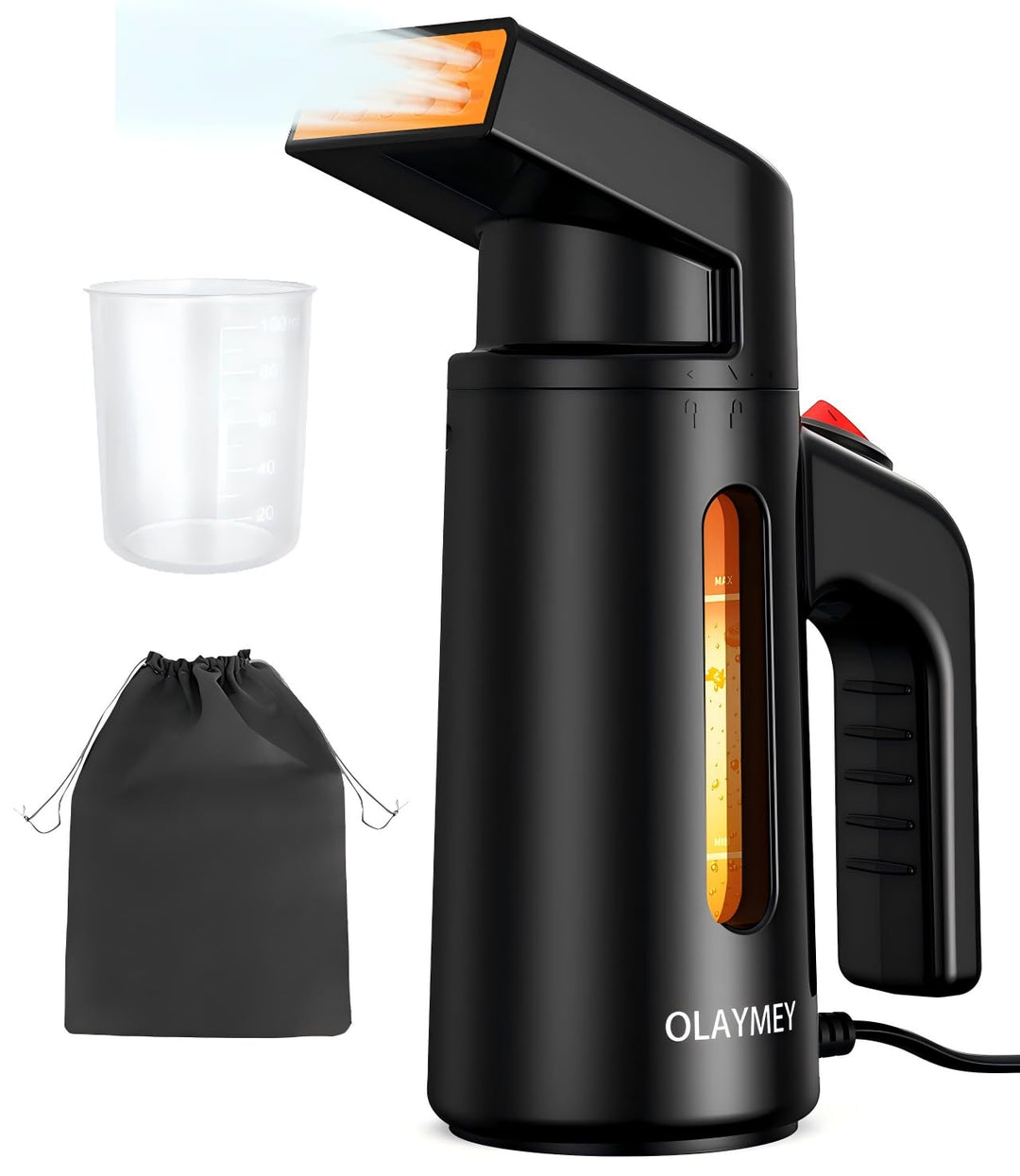 Steamer Dampfglätter Reise 700W, 40S Schnelles Aufheizen Dampfbügeleisen, Handbügeleisen, Leicht Ver