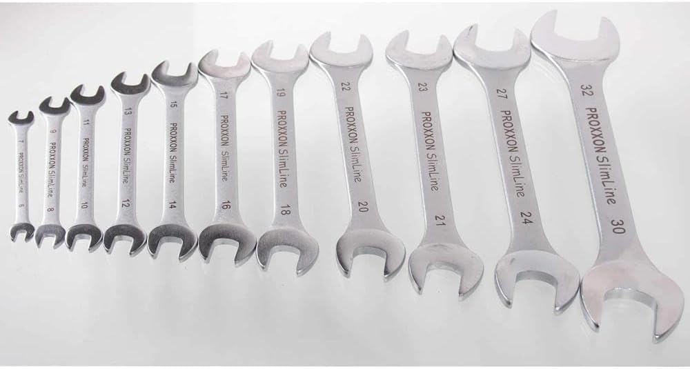 Proxxon Doppel-Maulschlüsselsatz, 11-teilig von , 23802