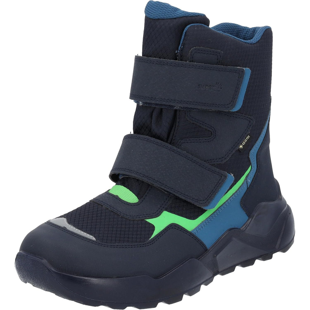 Superfit Jungen Rocket Schneestiefel 40 EU Schmal Blau Grün 8000, 40 EU Schmal Blau Grün 8000