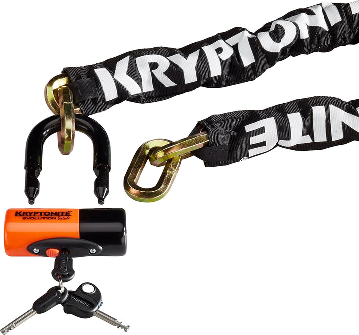 Kryptonite K999515 Kettenschloss, Schwarz, 100cm Single, Single