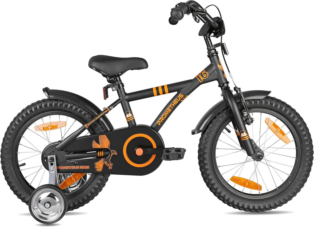 PROMETHEUS BICYCLES Kinderfahrrad 16 Zoll ab 5 Jahren - Kinder Fahrrad Mädchen Jungen Fahrrad Kinder