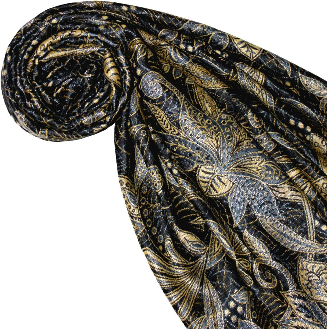 Lorenzo Cana Marken Damenpashmina Schal Schaltuch Stola Umschlagtuch Naturfaser opulentes Muster in
