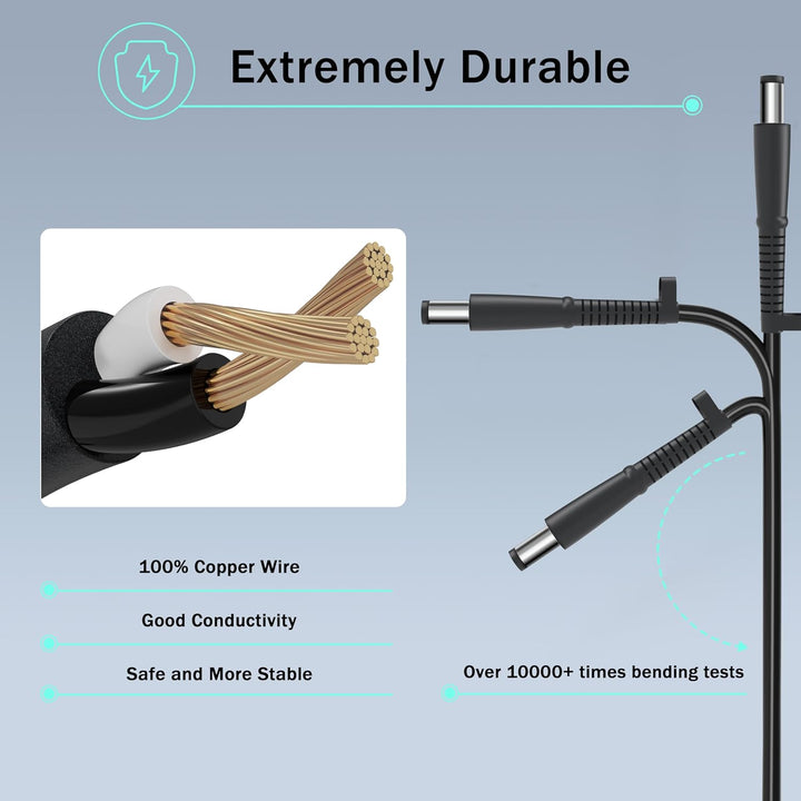 120W Laptop Ladekabel für HP Pavilion DV6 DV7 DV7T DV8 DV8T HDX X18 15 DV7-2185DX DV7-2180 DV7-2180U