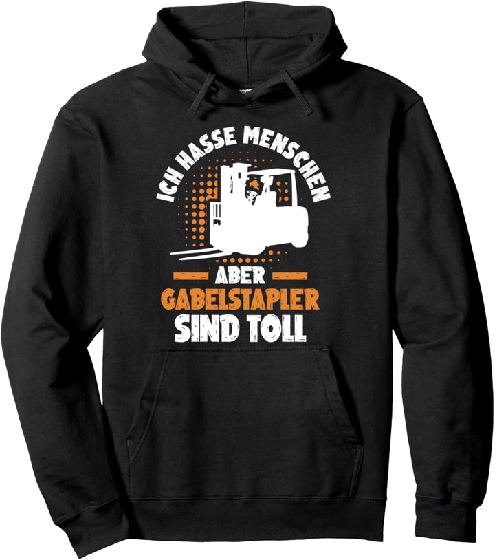Staplerfahrer Lagerlogistik Lager Gabelstapler Pullover Hoodie