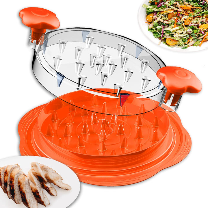 Hühnchen Zerkleinerer, 25.5cm Grosser Hähnchenbrust Zerkleinerer Werkzeug Twist, Sichtbares Chicken