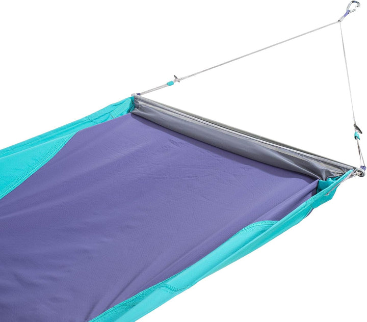 Eno hängematte SkyLoft2 x 1 m Nylon grün/blau Marineblau / Olivgrün, Marineblau / Olivgrün